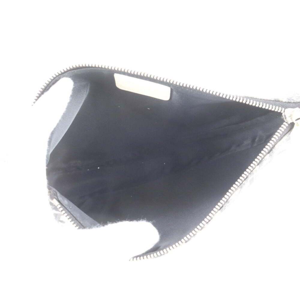 CHRISTIAN DIOR Black Leather Trotter Shoulder Bag - Picture 7 of 8